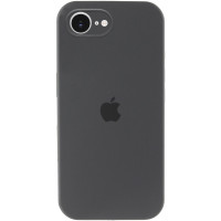 Силіконовий чохол Silicone Case Full Camera Protective (AA) для Apple iPhone 16e (6.1) - Сірий / Dark Gray