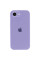 Силиконовый чехол Silicone Case Full Camera Protective (AA) для Apple iPhone 16e (6.1) - Сиреневый / Dasheen - фото