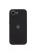 Силиконовый чехол Silicone Case Full Camera Protective (AA) для Apple iPhone 16e (6.1) - Черный / Black - фото