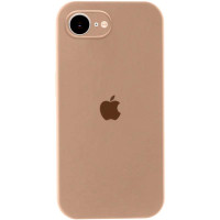 Силиконовый чехол Silicone Case Full Camera Protective (AA) для Apple iPhone 16e (6.1) - Бежевый / Desert Gold