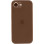 Силіконовий чохол Silicone Case Full Camera Protective (AA) для Apple iPhone 16e / 17e (6.1) - Коричневий / Brown