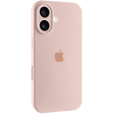 Силиконовый чехол Silicone Case Full Camera Protective (AA) для Apple iPhone 17 (6.3) - Розовый / Pink Sand