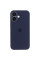 Силиконовый чехол Silicone Case Full Camera Protective (AA) для Apple iPhone 17 (6.3) - Темно-синий / Midnight blue - фото