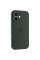 Силиконовый чехол Silicone Case Full Camera Protective (AA) для Apple iPhone 17 (6.3) - Зеленый / Cyprus Green - фото