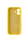 Силиконовый чехол Silicone Case Full Camera Protective (AA) для Apple iPhone 17 (6.3) - Желтый / Yellow - фото