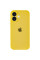 Силиконовый чехол Silicone Case Full Camera Protective (AA) для Apple iPhone 17 (6.3) - Желтый / Yellow - фото