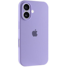 Силиконовый чехол Silicone Case Full Camera Protective (AA) для Apple iPhone 17 (6.3) - Сиреневый / Dasheen