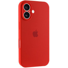 Силіконовий чохол Silicone Case Full Camera Protective (AA) для Apple iPhone 17 (6.3) - Червоний / Red