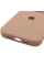 Силіконовий чохол Silicone Case Full Camera Protective (AA) для Apple iPhone 17 Pro (6.3) - Бежевий / Desert Gold - фото