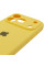 Силіконовий чохол Silicone Case Full Camera Protective (AA) для Apple iPhone 17 Pro (6.3) - Жовтий / Yellow - фото