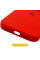 Силіконовий чохол Silicone Case Full Camera Protective (AA) для Apple iPhone 17 Pro (6.3) - Червоний / Red - фото