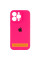 Силіконовий чохол Silicone Case Full Camera Protective (AA) для Apple iPhone 17 Pro (6.3) - Рожевий / Barbie pink - фото
