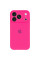 Силіконовий чохол Silicone Case Full Camera Protective (AA) для Apple iPhone 17 Pro (6.3) - Рожевий / Barbie pink - фото