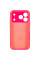 Силіконовий чохол Silicone Case Full Camera Protective (AA) для Apple iPhone 17 Pro (6.3) - Рожевий / Barbie pink - фото