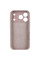Силиконовый чехол Silicone Case Full Camera Protective (AA) для Apple iPhone 17 Pro (6.3) - Серый / Lavender - фото