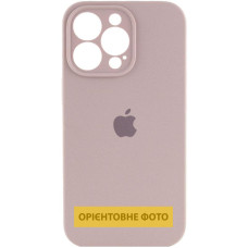 Силиконовый чехол Silicone Case Full Camera Protective (AA) для Apple iPhone 17 Pro (6.3) - Серый / Lavender