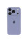 Силиконовый чехол Silicone Case Full Camera Protective (AA) для Apple iPhone 17 Pro (6.3) - Серый / Lavender Gray - фото