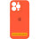 Силиконовый чехол Silicone Case Full Camera Protective (AA) для Apple iPhone 17 Pro (6.3) - Оранжевый / Orange