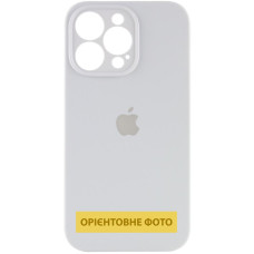 Силиконовый чехол Silicone Case Full Camera Protective (AA) для Apple iPhone 17 Pro Max (6.9) - Белый / White