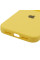Силіконовий чохол Silicone Case Full Camera Protective (AA) для Apple iPhone 17 Pro Max (6.9) - Жовтий / Yellow - фото