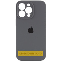 Силіконовий чохол Silicone Case Full Camera Protective (AA) для Apple iPhone 17 Pro Max (6.9) - Сірий / Dark Gray