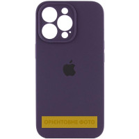 Силіконовий чохол Silicone Case Full Camera Protective (AA) для Apple iPhone 17 Pro Max (6.9) - Фіолетовий / Elderberry