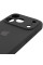 Силіконовий чохол Silicone Case Full Camera Protective (AA) для Apple iPhone 17 Pro Max (6.9) - Чорний / Black - фото