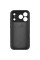 Силіконовий чохол Silicone Case Full Camera Protective (AA) для Apple iPhone 17 Pro Max (6.9) - Чорний / Black - фото
