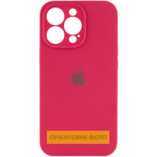 Силиконовый чехол Silicone Case Full Camera Protective (AA) для Apple iPhone 17 Air (6.5) - Красный / Rose Red