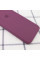 Силіконовий чохол Silicone Case Square Full Camera Protective (AA) для Apple iPhone 7/8/SE (2020) (4.7) - Бордовий / Maroon - фото