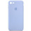 Силіконовий чохол Silicone Case Square Full Camera Protective (AA) для Apple iPhone 7/8/SE (2020) (4.7) - Блакитний / Lilac Blue