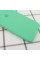 Силіконовий чохол Silicone Case Square Full Camera Protective (AA) для Apple iPhone 7/8/SE (2020) (4.7) - Зелений / Spearmint - фото