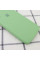 Силіконовий чохол Silicone Case Square Full Camera Protective (AA) для Apple iPhone 7/8/SE (2020) (4.7) - М'ятний / Mint - фото