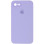 Силіконовий чохол Silicone Case Square Full Camera Protective (AA) для Apple iPhone 7/8/SE (2020) (4.7) - Бузковий / Dasheen