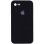 Силіконовий чохол Silicone Case Square Full Camera Protective (AA) для Apple iPhone 7/8/SE (2020) (4.7) - Чорний / Black
