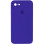 Силіконовий чохол Silicone Case Square Full Camera Protective (AA) для Apple iPhone 7/8/SE (2020) (4.7) - Фіолетовий / Ultra Violet