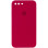 Силіконовий чохол Silicone Case Square Full Camera Protective (AA) для Apple iPhone 7 plus/8 plus (5.5) - Червоний / Rose Red