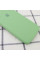 Силиконовый чехол Silicone Case Square Full Camera Protective (AA) для Apple iPhone 7 plus/8 plus (5.5) - Мятный / Mint - фото