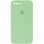 Силіконовий чохол Silicone Case Square Full Camera Protective (AA) для Apple iPhone 7 plus/8 plus (5.5) - М'ятний / Mint