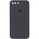 Силіконовий чохол Silicone Case Square Full Camera Protective (AA) для Apple iPhone 7 plus/8 plus (5.5) - Сірий / Dark Gray