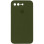 Силіконовий чохол Silicone Case Square Full Camera Protective (AA) для Apple iPhone 7 plus/8 plus (5.5) - Зелений / Dark Olive