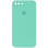 Силіконовий чохол Silicone Case Square Full Camera Protective (AA) для Apple iPhone 7 plus/8 plus (5.5) - Бірюзовий / Turquoise