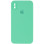 Силіконовий чохол Silicone Case Square Full Camera Protective (AA) для Apple iPhone X / XS (5.8) - Зелений / Spearmint