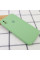 Силіконовий чохол Silicone Case Square Full Camera Protective (AA) для Apple iPhone X / XS (5.8) - М'ятний / Mint - фото