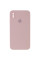 Силіконовий чохол Silicone Case Square Full Camera Protective (AA) для Apple iPhone X / XS (5.8) - Рожевий / Pink Sand - фото
