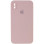 Силіконовий чохол Silicone Case Square Full Camera Protective (AA) для Apple iPhone X / XS (5.8) - Рожевий / Pink Sand