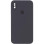 Силіконовий чохол Silicone Case Square Full Camera Protective (AA) для Apple iPhone X / XS (5.8) - Сірий / Dark Gray