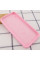 Силіконовий чохол Silicone Case Square Full Camera Protective (AA) для Apple iPhone X / XS (5.8) - Рожевий / Light pink - фото