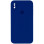 Силіконовий чохол Silicone Case Square Full Camera Protective (AA) для Apple iPhone X / XS (5.8) - Синій / Deep navy