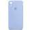 Силіконовий чохол Silicone Case Square Full Camera Protective (AA) для Apple iPhone XR (6.1) - Блакитний / Lilac Blue